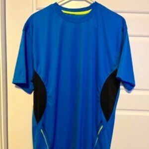 Men's Athletic Moisture Wicking Tee Shirt, Size Large